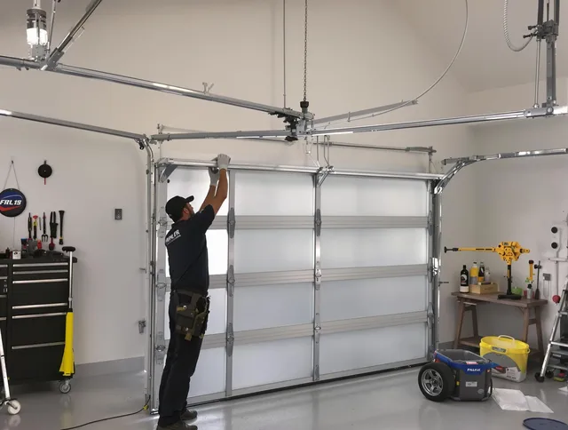Lakewood Garage Door Repair certified team performing precision garage door installation in Lakewood
