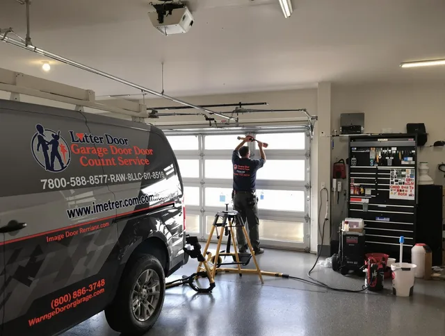 Lakewood Garage Door Repair team performing same-day garage door repair in Lakewood